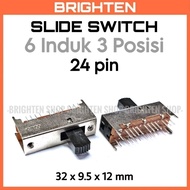 Slide Switch Slide 6 Mothers 3 Positions 24 pin Selector Switch
