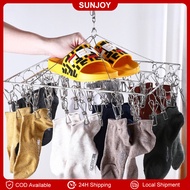 50 Clips Stainless Steel Clothes Hanger Square Clothes Hanger Clothes Hanger Clip Clothes Hanger