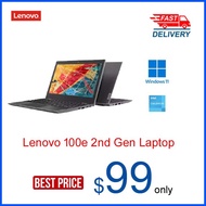 Lenovo 100e 2nd Gen Laptop Intel Celeron Processor 11 Inch 4GB RAM 64GB Storage Windows 11 Refurbish