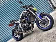 Yamaha MT-07 全段碳蠍管 D2後避震 YSS前叉 WH!Z腳踏 小資族二手重機買賣