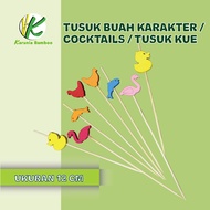 ATOZ Bamboo Fruit Skewers Cocktail Skewers, Kaido Skewers, lunch skewers, cake skewers, dessert skew