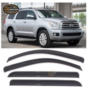 适用于08-22Toyota Sequoia Limited window visor车窗雨眉晴雨挡