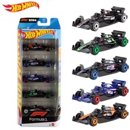 HOT WHEELS Formula 1 2025 (pack5) โมเดลรถเหล็ก F1 ลิขสิทธิ์แท้100% ชุด5ชิ้น รถแข่งรถของเล่น ของแท้ 3