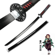 104 Cm Demon Slayer Sword Cosplay Weapon Rengoku Tanjiro Katana Kimetsu No Yaiba Catana Wooden Samur