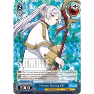 English Weiss Schwarz Card Game Frieren Dozing Off SFN/S108-PE02 PR - Frieren: Beyond Journey’s End