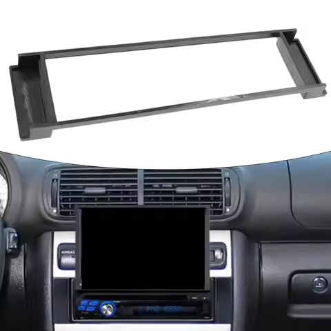 1 PCS Car CD Stereo Radio Panel Frame For A3 8L 2001-2003 For A6 4B 2000-2001 Auto Stereo Radio Fasc
