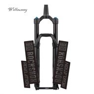 Wellsunny Rockshox Revelation Mountain Bike Front Fork Sticker Mtb Fork Decal Bicycle Accessories