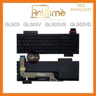English Backlit Keyboard ASUS ROG Strix GL503 GL703 GL503V GL503VD GL503VD GL503VD-DB74 GL503VM GL50