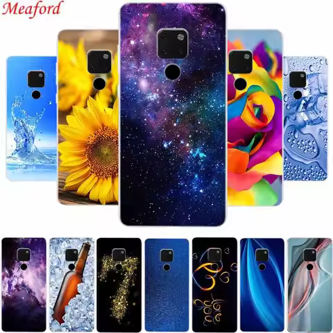 7.2" For Huawei Mate 20 X Case 20X Coque Clear TPU Soft Silicone Phone Case For Huawei Mate 20 X Bac