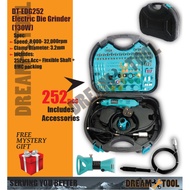 * DIE GRINDER / MINI GRINDER* Multifunctional Mini Rotary  Electric Die Grinder comewith 252pcs Acce