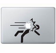 Decal Sticker Macbook Apple Macbook Stiker Terlempar Apple Laptop