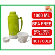 TERMOS Q2 HOT AND COLD WATER THERMOS 1 LITER CAPACITY Q2 8100 Vacuum Flask Thermos Bottle