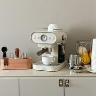【Osner韓國歐紳】Dmo半自動義式雙膠囊咖啡機 - 象牙白
