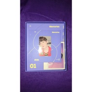 Taehyung memories photocard 2021 BTS BLU-RAY