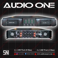 Power Amplifier Speaker Subwoofer Fullrange 4 Channel Audio One Garansi | GA