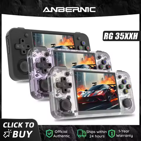 Anbernic RG35XX H 64Bit And-held Consoles For Playing Video Games 3.5-inch IPS 640*480 Screen Retro 