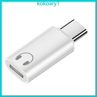 KOKO USB C to 8Pin Earphone Converters Type C Male to 8Pin Female Adapter for Phone Pad Headphone Us