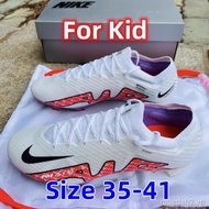 【NEW】Kasut Bola Sepak Budak Air Zoom Nike2023 Mercurial Vapor XV Elite Bonded Pack FG Size 35-41 Out