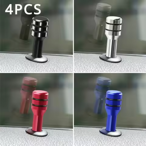 4Pcs Car door lock pin Door Lock Rod 49mm Knob Pull security for Mercedes Benz A200 A180 B180 B200 C