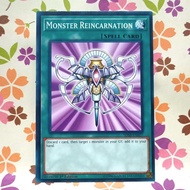 Yugioh tcg Monster Reincarnation Common