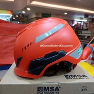 MSA Climbing Safety Helmet MSA Climbing H1 Trivent Rescue Helmet/ MSA Climbing Head Lamp Helmet/