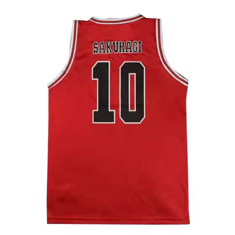 ★DHL Anime Shohoku s Basketball Shirt RUKAWA Sakuragi Basketball Jersey MIYAGI Sports Child Set Cosp