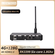 Liontron All in 1 PC Ultrathin HEC-3399 GbE LAN HDMI2.0 4K HD WIFI RK3399 Six-core 1.8Ghz Debian Linux Computer