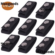MAXGOODS 1/4/8Pcs Belt Buckle  Double Snaps Outdoor Nylon Strap