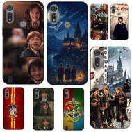 For Motorola Moto E6S E6i Case Phone Cover Protective Soft Silicone Black Tpu Case Magic Boy wizard