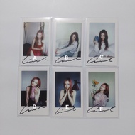 Photocard giselle pattern magazine bella+ june issue cover aespa official