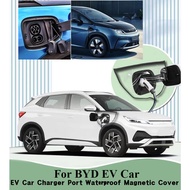 BYD Seal Atto 3 Dolphin EV Car Charger Waterproof Magnetic Cover Charger Port Protection Cover