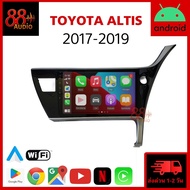 จอแอนดรอย TOYOTA ALTIS 17-19 จอติดรถยนต์ ปลั๊กตรงรุ่น จอแอนดรอยด์ 10นิ้ว อัลติส 2017 2560 วิทยุ Andr