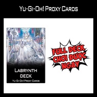 Yugioh - Labrynth Deck - 1-Sided Print (60 Cards)