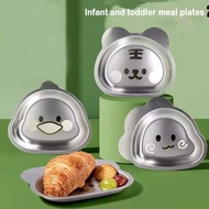 304 children's tableware Cartoon dinner plate Kindergarten school dinner plate 304 stainless steel p