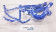 SAMCO SILICONE RADIATOR HOSE KIT FOR TOYOTA VIOS NCP93 / NCP150 (5PCS)(BLUE)