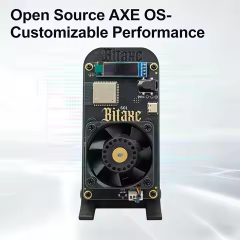 2026 New BITAXE 601 BTC Miners 1.2T – Máquina de minar lottery Leiser SHA-256 bitcoin solo Miner mit