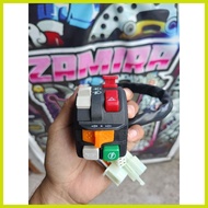 ┇ ◎ ↂ ┘  Naked Handle Bar Switch Domino Honeywell & Right switch For Yamaha Nmax v1 Nmax v2
