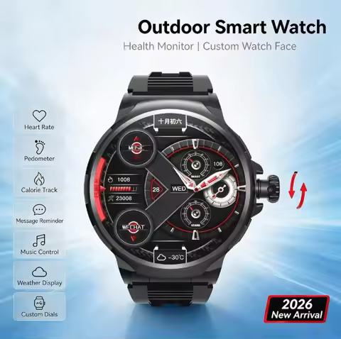 2026 New 4G SIM Sports Smart Watch Curved Eye Care Screen Large Storage Bluetooth Call Social App No