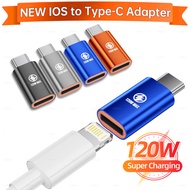 Lightning Female To Type C USB Male Adapter PD 30W 27W IOS Fast Charging Cable Compatible with IPhone 15 Pro Max IPad Mini Air USB-C