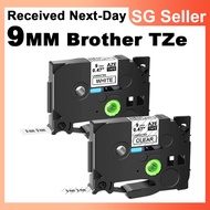Compatible Brother TZe Tape Label 9mm TZe221 for P-Touch PT-H107 PT-H100 PT-H110 D200 Label Printer