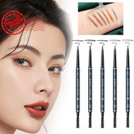 Eyebrow Pencil Extremely Small Triangular Double-headed Female Non-smudged And Eyebrow Pencil B6y1