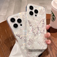 Casing iphone 11/12/13/14/15 Pro cute butterfly Case For iPhone 11,12,13,14,15,11PM,12PM,13PM,14PM,1