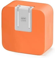 Apple 40W Dynamic Power Adapter with 60W Max Soft Silicone Charger Cover for iPhone 17/ MacBook Air 