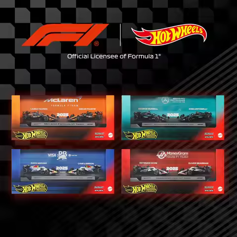 Hot Wheels Premium F1 Diecast Car Model Mercedes Amg Petronas Formula One Team 2025 George Russell K