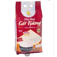 [ New Date ] Cat Tuong Fragrant Broken Rice ST25 Tan Vuong Shrimp Rice, 3 Bags x 2Kg (MM)