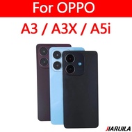For OPPO A3 A3X  A5i Back Cover Case Battery Door Housing Replacement