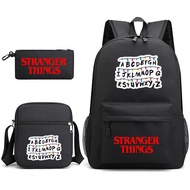 jiD Mike Wheeler Stranger Things Vecna Backpack for students large capacity cartoon backpack outdoor