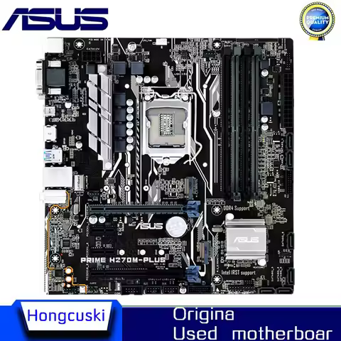 ASUS PRIME H270M-PLUS motherboard Socket LGA 1151 DDR4 H270 D-4
