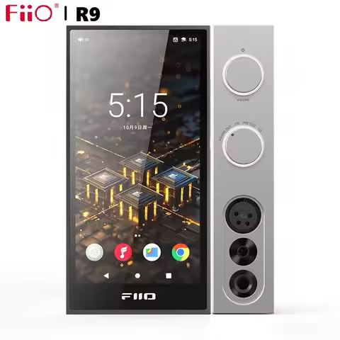 New FiiO R9 Flagship Desktop ES9038Pro *2 High-definition Digital Decoding Music Player Headphone Am