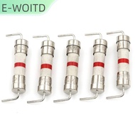 【E-WOITD】 5pcs 8A 250V 5*20mm Ceramic Body time-LAG Axial Lead FUSE